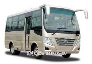 华新牌HM6605LFD6X型客车图片